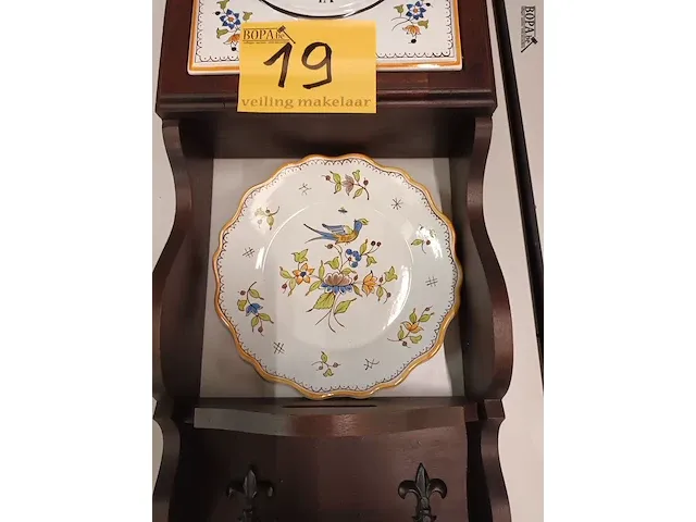 Lot 19 - wandklok - afbeelding 3 van  5