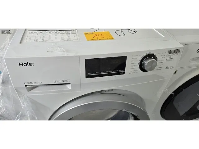 Lot 19 - wasmachine haier - afbeelding 2 van  5
