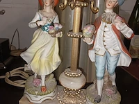 Lot 190 - lampadairs en verlichting. 10 stuks - afbeelding 5 van  6