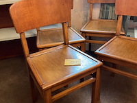 Lot 191 - keukenstoelen, 4 stuks - afbeelding 2 van  3