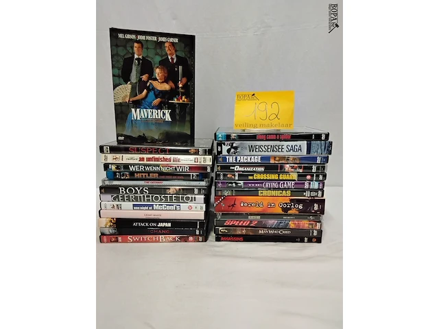 Lot 192 - lot dvd's diverse, 25-tal stuks - afbeelding 1 van  1
