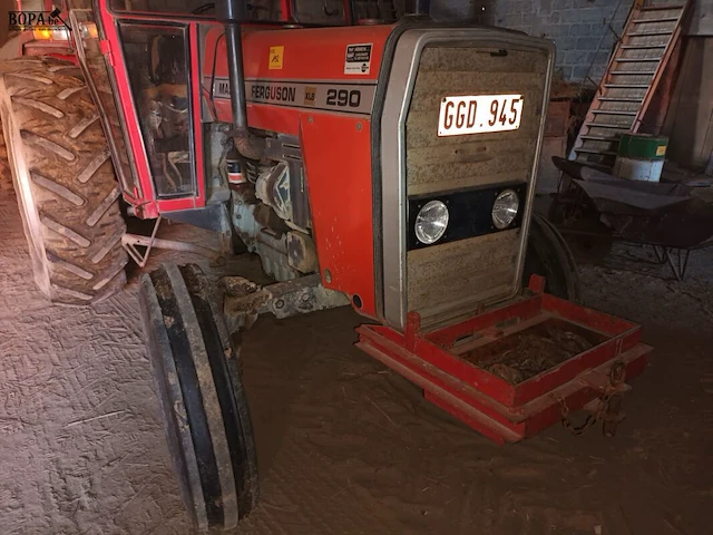 Lot 192 - tractor massey-ferguson 290 (1986-chass.u724504) - afbeelding 5 van  12