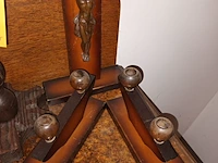 Lot 193 - houten decoratie. 4 stuks - afbeelding 1 van  3