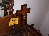 Lot 193 - houten decoratie. 4 stuks - afbeelding 3 van  3