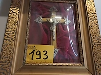 Lot 193 - kader met kruisbeeld - afbeelding 4 van  4