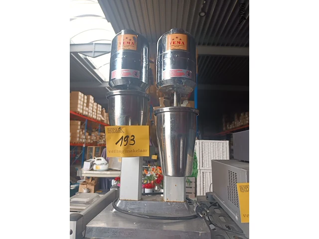 Lot 193 - milkshake mixer vema - afbeelding 1 van  3