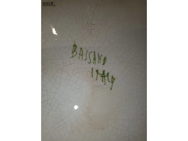 Lot 194 - italiaanse soepterrine bassano. - afbeelding 4 van  4