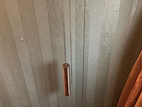 Lot 195 - hangklok met slinger en regulator, 29 x 16 x h43 - afbeelding 5 van  6