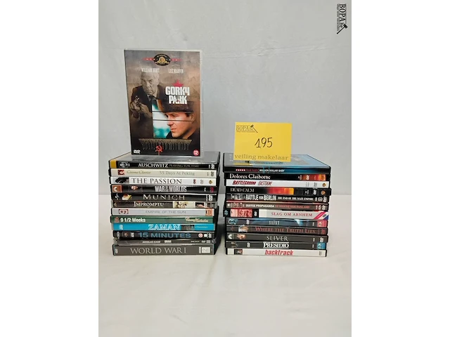 Lot 195 - lot dvd's diverse, 25-tal stuks - afbeelding 1 van  1