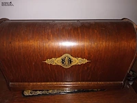Lot 196 - antieke naaimachine singer - afbeelding 3 van  6