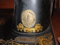 Lot 196 - antieke naaimachine singer - afbeelding 5 van  6