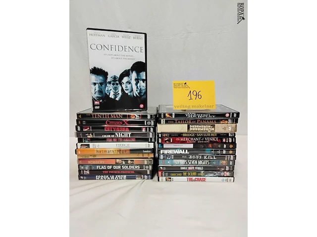 Lot 196 - lot dvd's diverse, 25-tal stuks - afbeelding 1 van  1