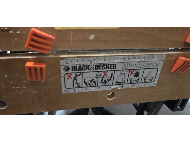 Lot 196 - workmate black & decker - afbeelding 2 van  2