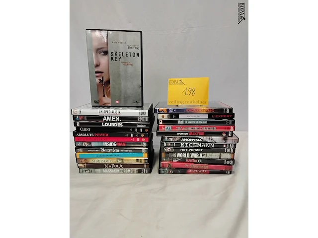Lot 198 - lot dvd's diverse, 25-tal stuks - afbeelding 1 van  1