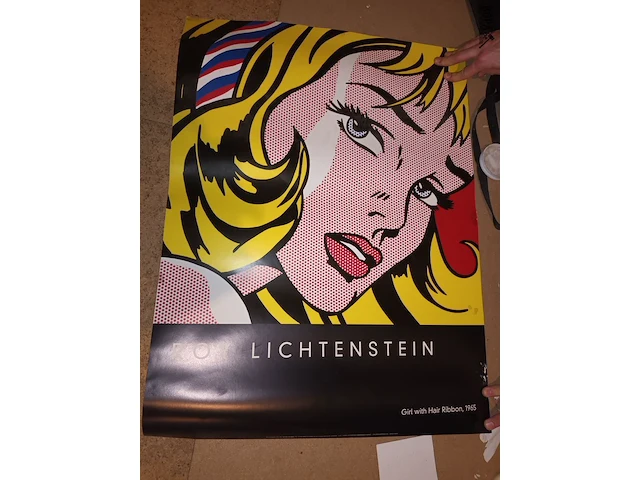 Lot 199 - posters en koker. 8 stuks - afbeelding 2 van  8