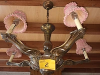 Lot 2 - antieke luchter - afbeelding 3 van  3