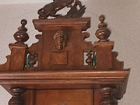 Lot 2 - antieke paardjes klok - afbeelding 3 van  3