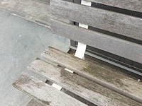 Lot 2 - antieke tuinbank - afbeelding 5 van  6