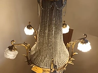 Lot 2 - antieke zakkroonluchter - afbeelding 5 van  5