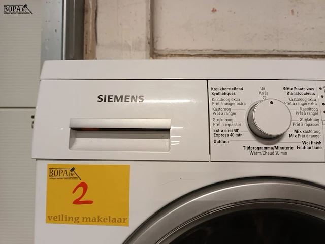 Lot 2 - droogkast siemens - afbeelding 2 van  4