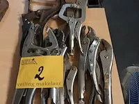 Lot 2 - griptangen. 8 stuks