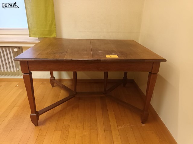 Lot 2 - houten tafel - afbeelding 2 van  3