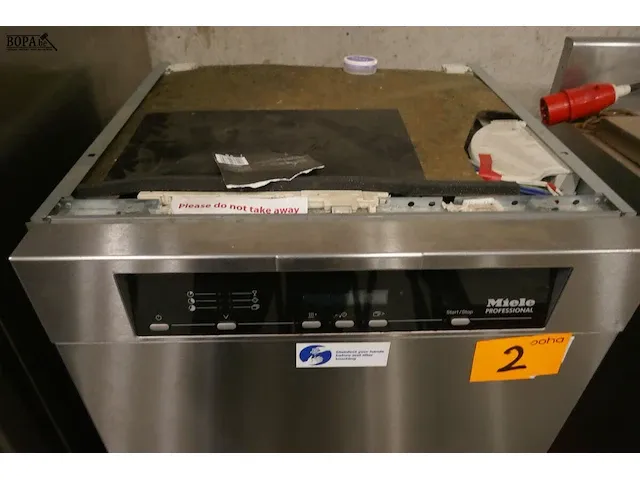 Lot 2 - inbouw vaatwasser miele - afbeelding 3 van  7
