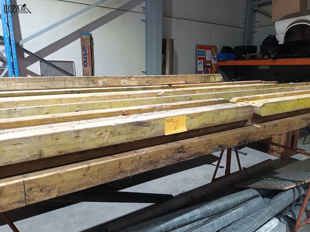 Lot 2 - lot bekistingsbalken - afbeelding 3 van  3
