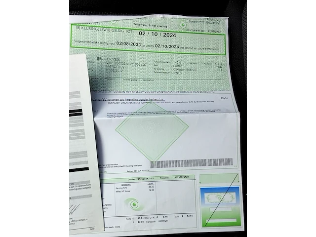 Lot 2 - mercedes c220 (2012-chass.wdd2040021a721956) - afbeelding 7 van  22