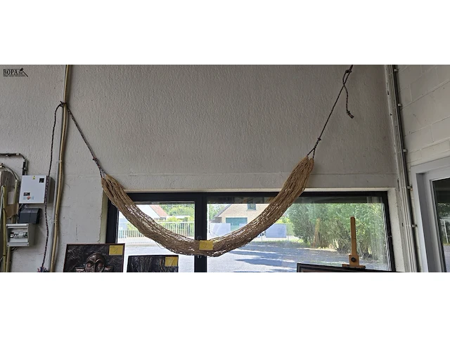 Lot 2 - originele hangmat in touw - afbeelding 1 van  4