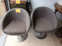 Lot 2 - pedrali draaifauteuil. 2 stuks - afbeelding 1 van  7
