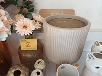 Lot 2 - potten en vazen. 21 stuks - afbeelding 3 van  6