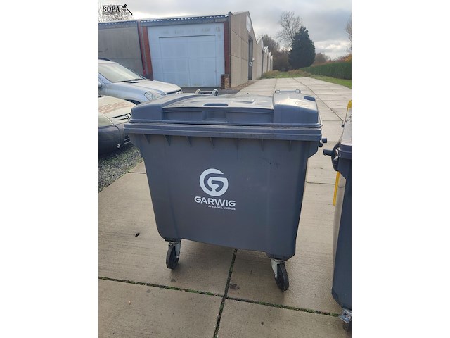 Lot 2 - rolcontainer voor restafval - afbeelding 1 van  5