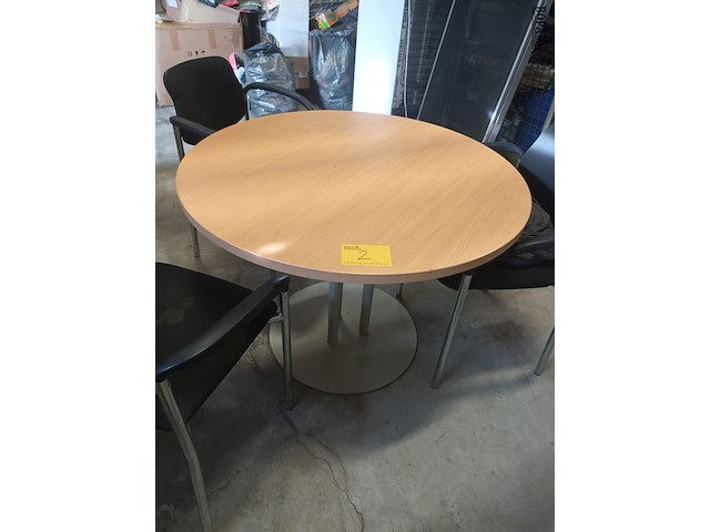 Lot 2 - ronde keukentafel - afbeelding 1 van  3