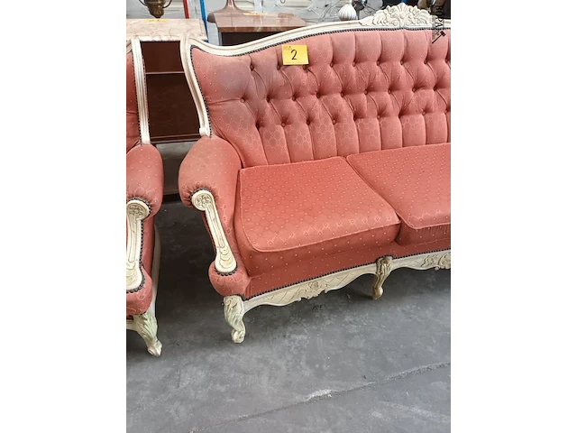 Lot 2 - salon louis xv - afbeelding 1 van  5