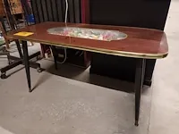 Lot 2 - vintage salontafel met vogeltjes - afbeelding 2 van  3
