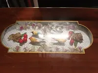 Lot 2 - vintage salontafel met vogeltjes - afbeelding 3 van  3