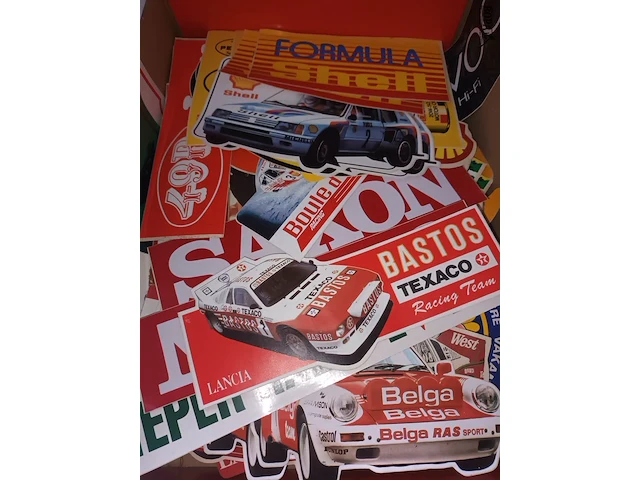 Lot 2 - vintage verzamel stickers - afbeelding 2 van  4