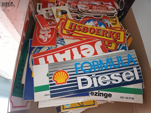Lot 2 - vintage verzamel stickers - afbeelding 3 van  4