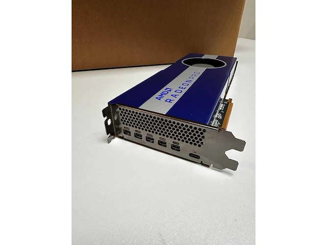 Lot: 2 x grafische kaart hp amd radeon pro w5700 8gb - 5 x mini displayport (2 stuks) - afbeelding 1 van  7