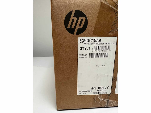 Lot: 2 x grafische kaart hp amd radeon pro w5700 8gb - 5 x mini displayport (2 stuks) - afbeelding 3 van  7