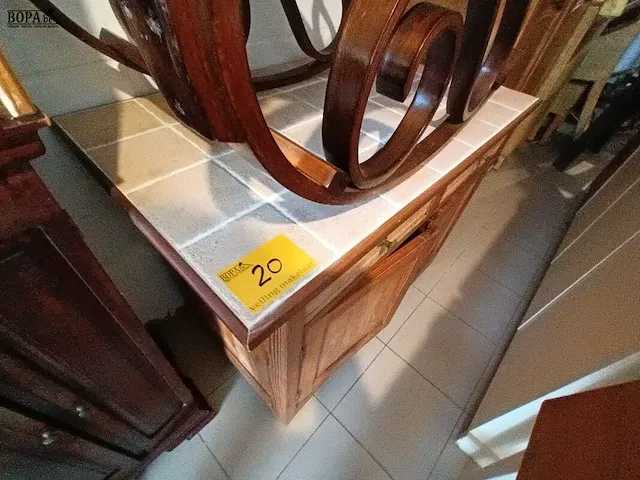Lot 20 - brocante kast - afbeelding 4 van  4