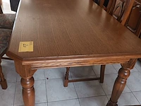 Lot 20 - eetkamer tafel - afbeelding 2 van  3