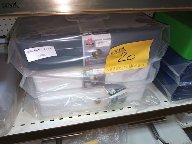 Lot 20 - geldkoffer. 8 stuks - afbeelding 3 van  4