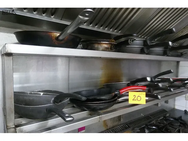 Lot 20 - reeks kookpotten en divers - afbeelding 2 van  8