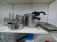 Lot 20 - reeks kookpotten en divers - afbeelding 7 van  8