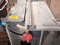 Lot 20 - tafelzaagmachine lutz jumbo - afbeelding 1 van  4