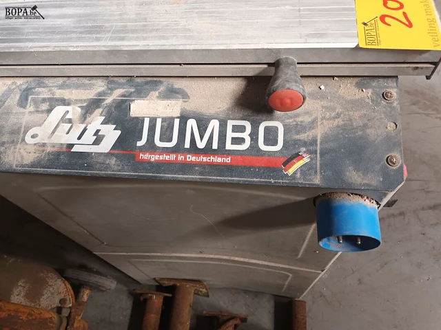 Lot 20 - tafelzaagmachine lutz jumbo - afbeelding 3 van  4