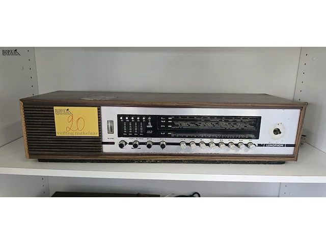 Lot 20 - tuner lumophon - afbeelding 1 van  1