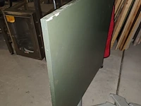 Lot 20 - vierkante klaptafel. 8 stuks - afbeelding 3 van  3